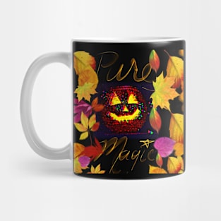 Pure Magic Glitched Jack O'Lantern Mug